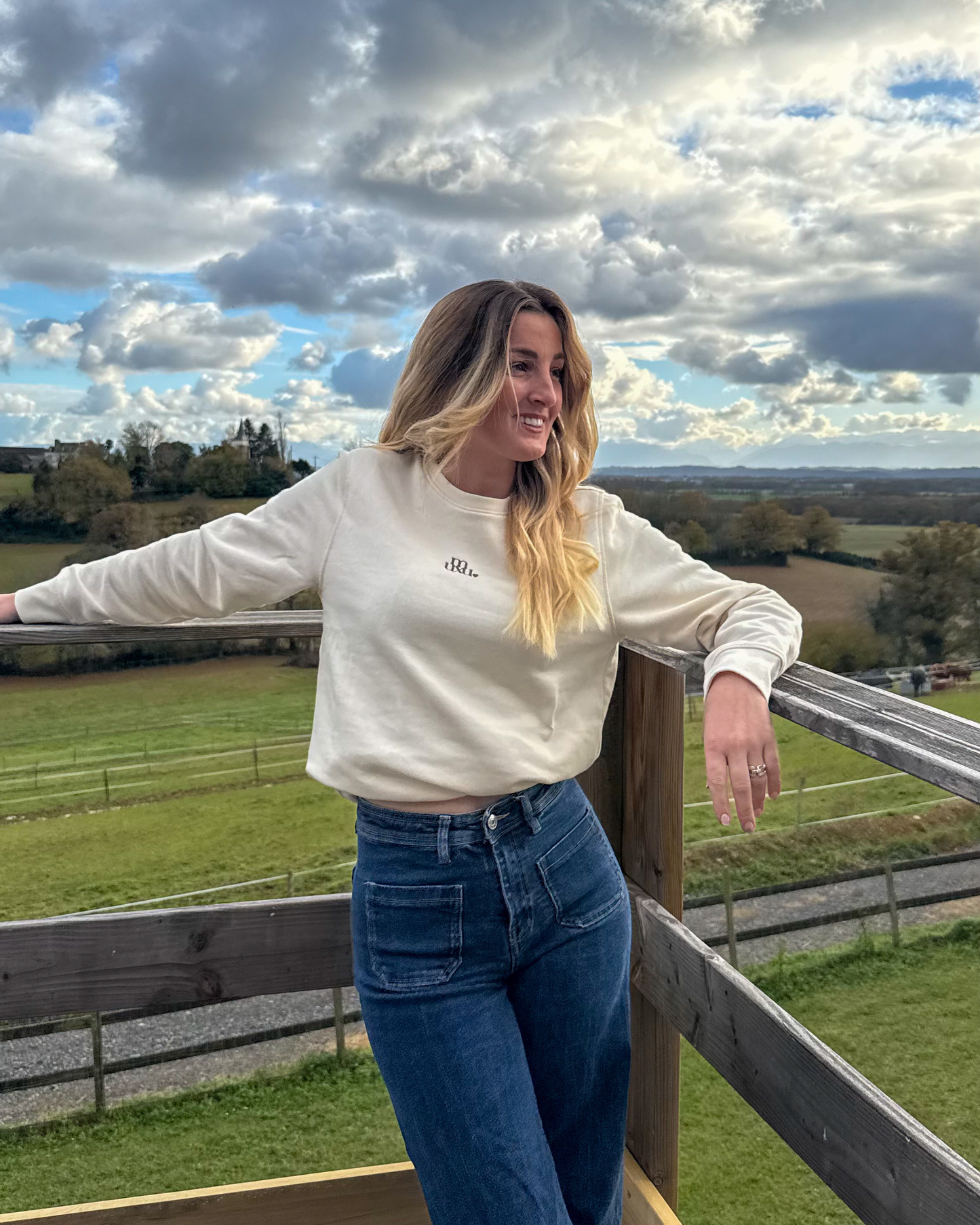 Sweat natural Muxu en coton