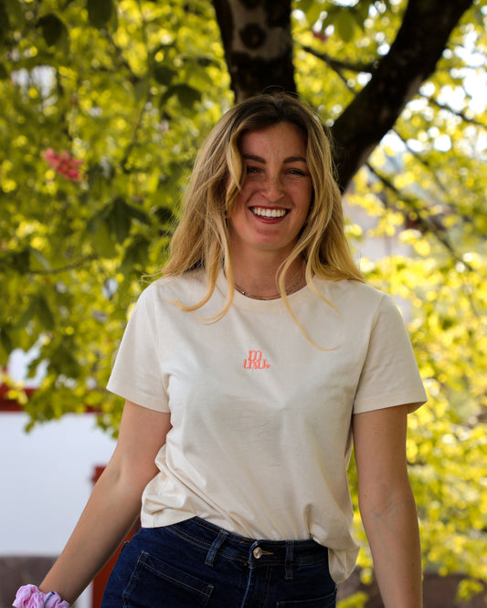 T-shirt natural Muxu en coton