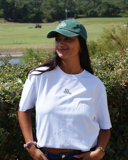 Casquettes Muxu verte en jean